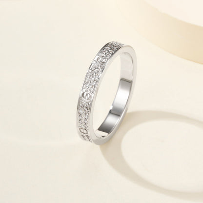 [Stellar Jewelry]LOVE RING 2.65MM DIAMOND