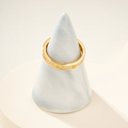[Stellar Jewelry]LOVE RING 2.65MM DIAMOND