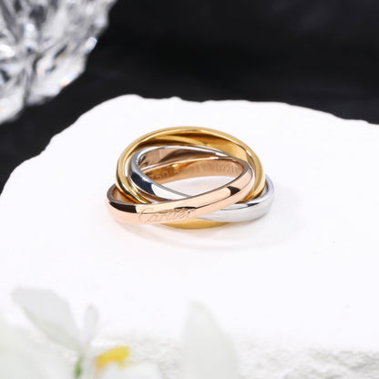 [Stellar Jewelry]TRINITY 3.2MM RING COLLECTION