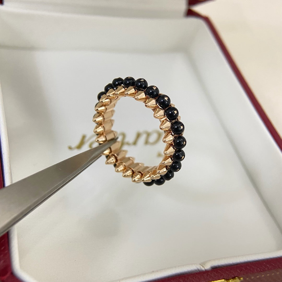 [Stellar Jewelry]CLASH 7.9MM AGATE CHALCEDONY RING