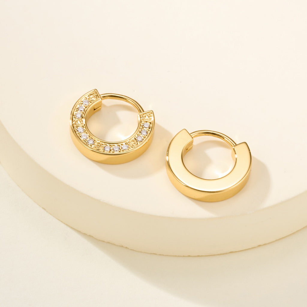 [Stellar Jewelry]LOVE DIAMOND EARRINGS