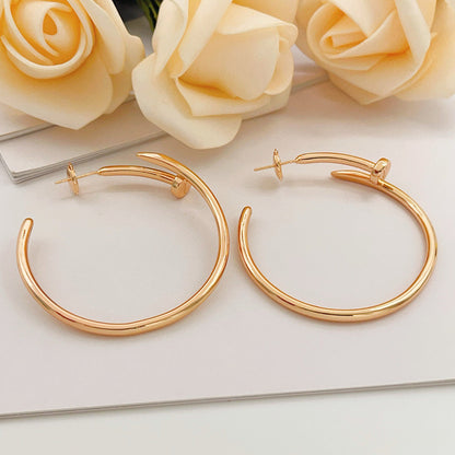 [Stellar Jewelry]JUSTE NO DIAMOND LARGE EARRINGS