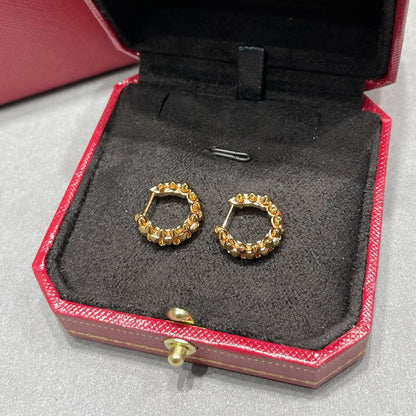 [Stellar Jewelry]CLASH MINI HOOP EARRINGS