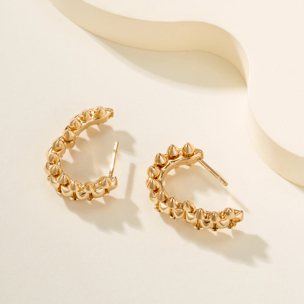 [Stellar Jewelry]CLASH MINI HOOP EARRINGS