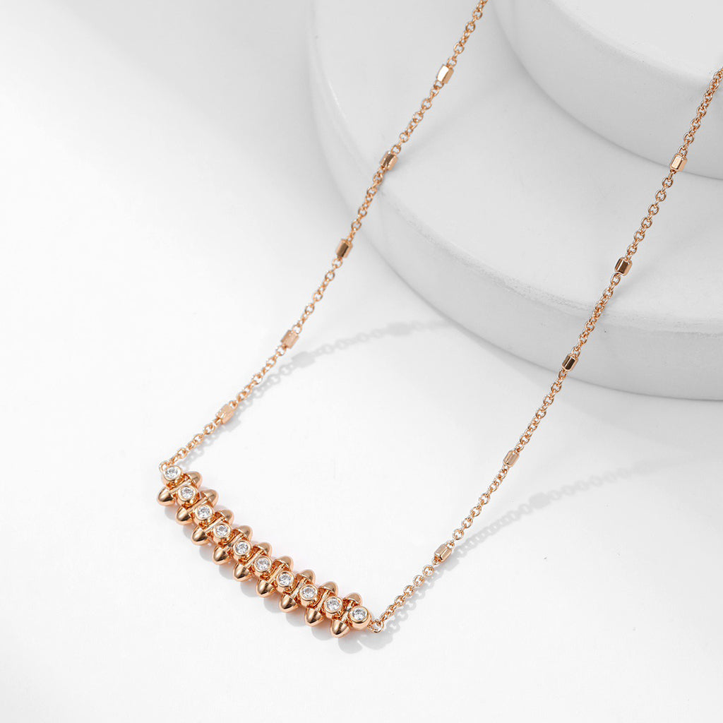 [Stellar Jewelry]CLASH  MEDIUM DIAMOND NECKLACE