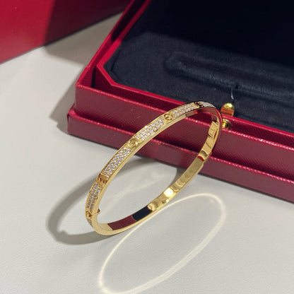 [Stellar Jewelry]LOVE BRACELET 3.65MM DIAMOND-PAVED