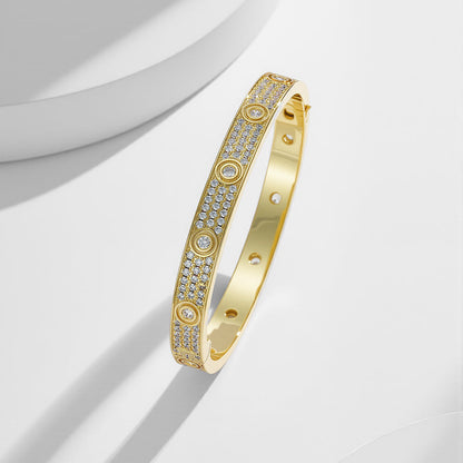 [Stellar Jewelry]LOVE BRACELET 6.1MM DIAMOND-PAVED 10 BIG DIAMONDS