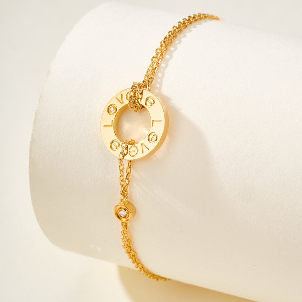 [Stellar Jewelry]LOVE BRACELET 2 DIAMOND