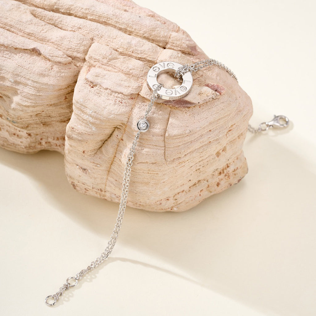 [Stellar Jewelry]LOVE BRACELET 2 DIAMOND
