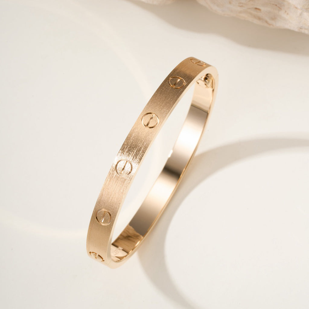 [Stellar Jewelry]LOVE BRACELET 6.1MM BRUSHED