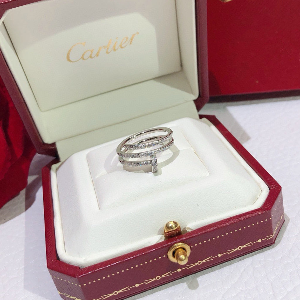 [Stellar Jewelry]JUSTE RING 4.8MM FULL DIAMOND