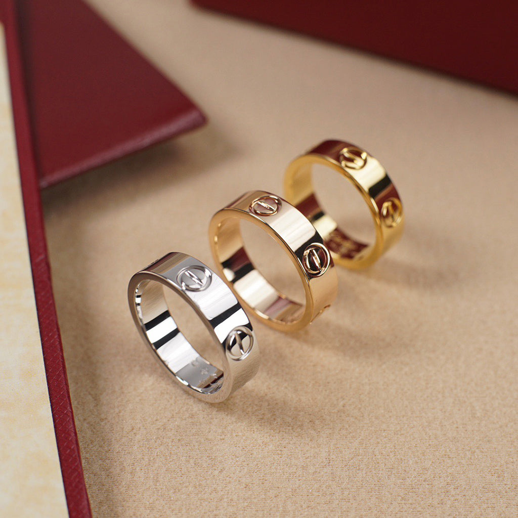 [Stellar Jewelry]LOVE RING 5.5MM NO DIAMOND