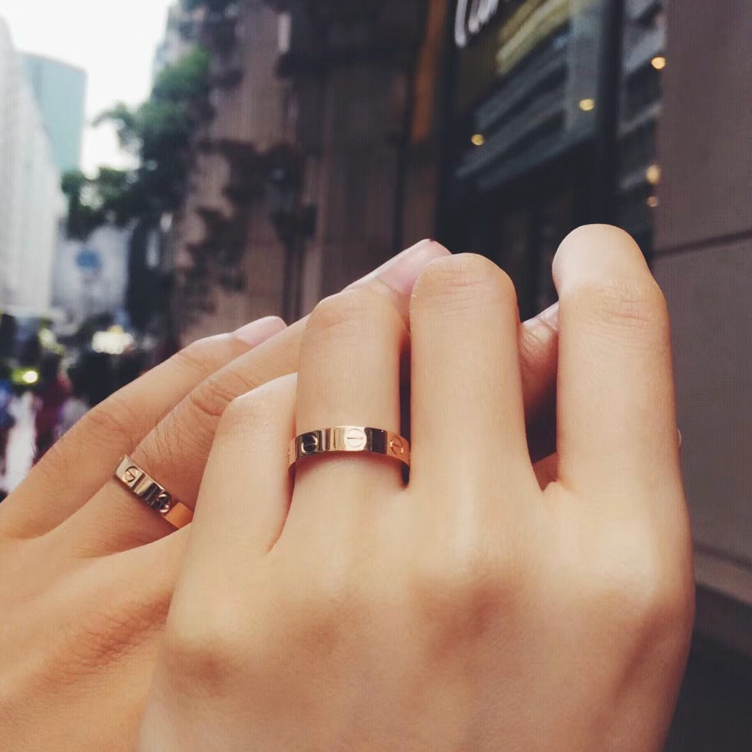 [Stellar Jewelry]LOVE RING 3.6 MM NO DIAMOND
