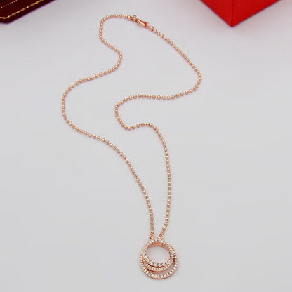 [Stellar Jewelry]ETINCELLE  FULL DIAMOND NECKLACE