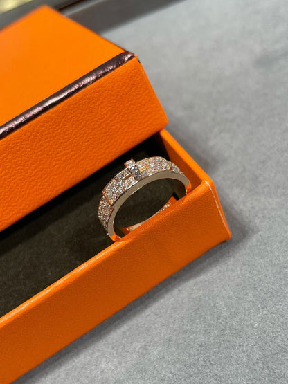 [Stellar Jewelry]KELLY PINK GOLD DIAMOND RING
