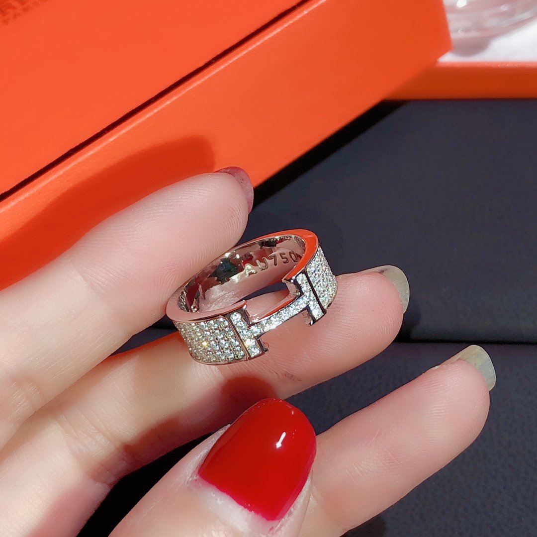 [Stellar Jewelry]H RING FULL DIAMOND