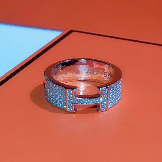 [Stellar Jewelry]H RING FULL DIAMOND