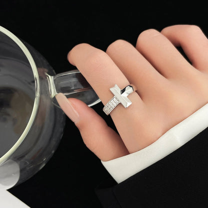 [Stellar jewels]T WIDE DIAMOND RING