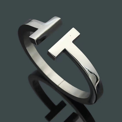 [Stellar jewels]T SQUARE OPEN BRACELET