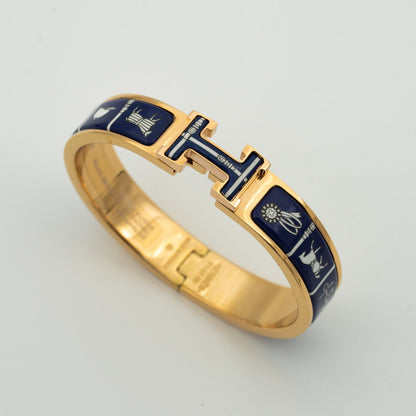 [Stellar Jewelry]H BRACELET BLUE CERAMIC