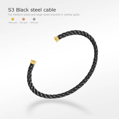 [Stellar Jewelry]FORCE SERIES BRACELET CABLES 50 CHOICES (DIY SELECTION)