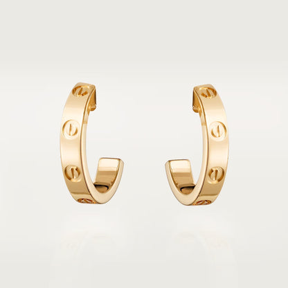 [Stellar Jewelry]LOVE EARRINGS 2.65 MM NO DIAMOND SMALL