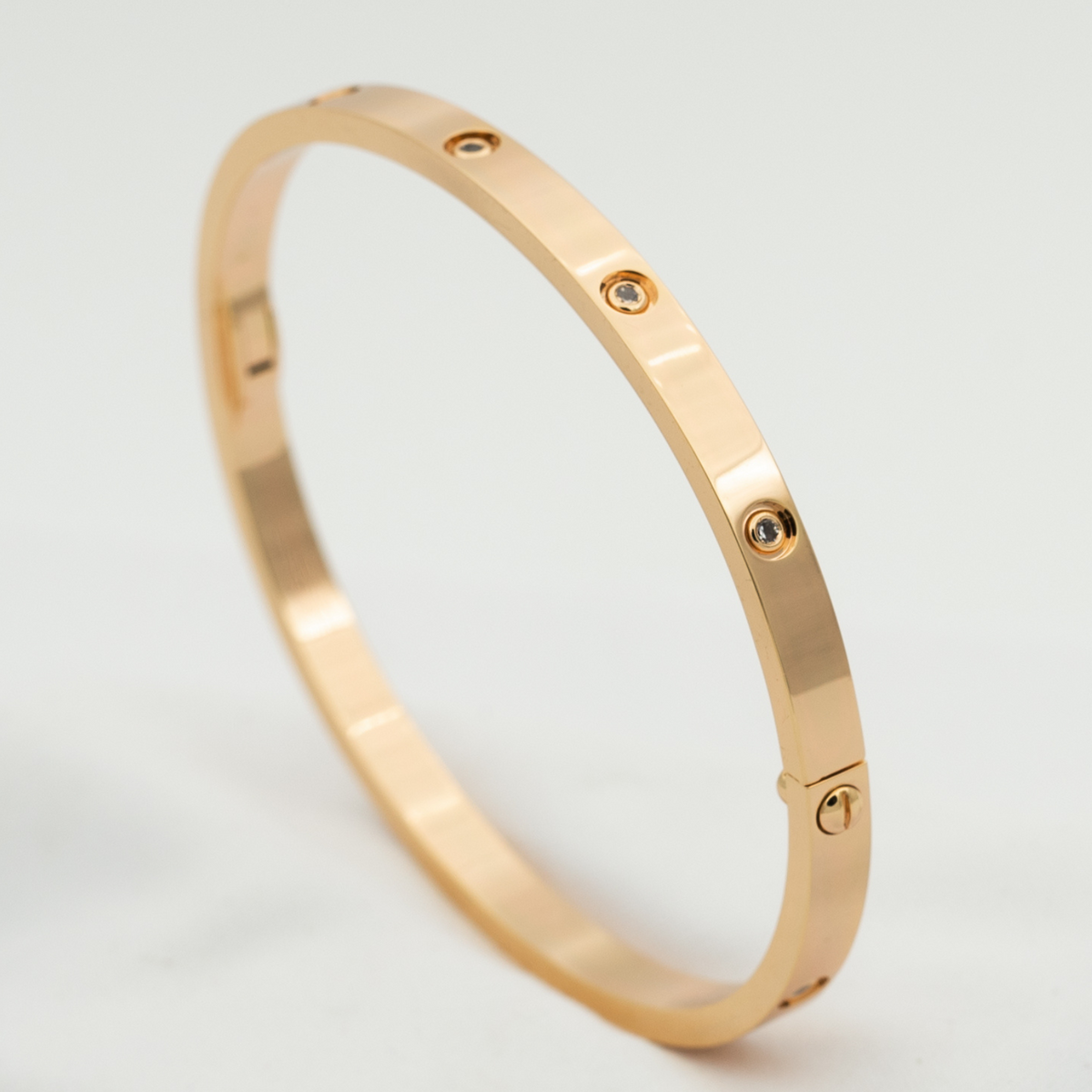[Stellar Jewelry]LOVE BRACELET 3.65MM 10 DIAMONDS