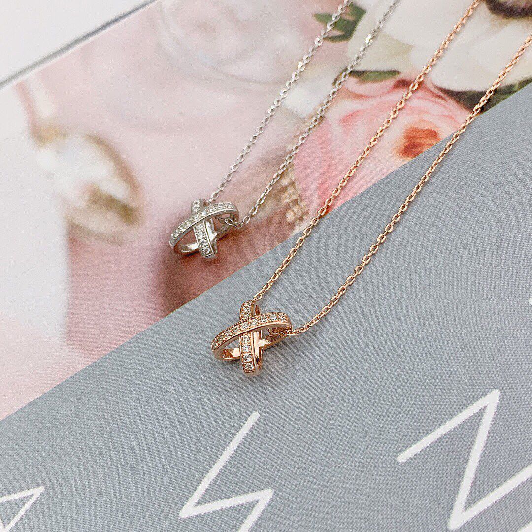 [Stellar Jewelry]JEUX DE DIAMOND NECKLACE