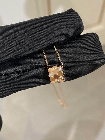 [Stellar Jewelry]BEE LOVE DIAMOND NECKLACE
