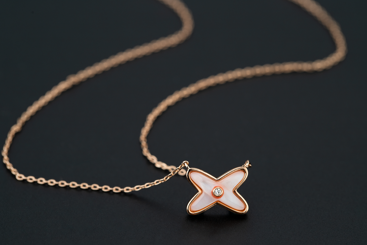 [Stellar Jewelry]JEUX DE NECKLACE 1 DIAMOND