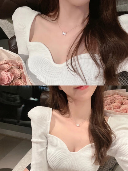 [Stellar Jewelry]JEUX DE NECKLACE 1 DIAMOND