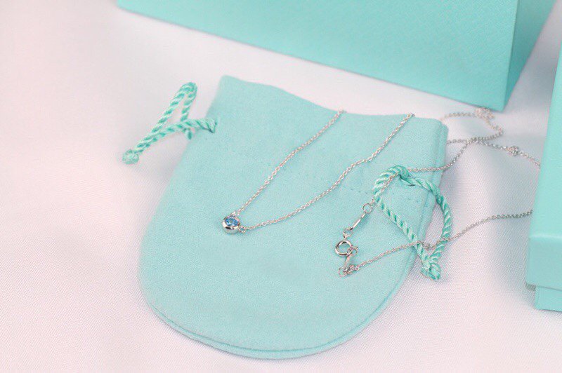 [Stellar jewels]ELSA PERETTI SERIES SINGLE DIAMOND SIMPLE NECKLACE