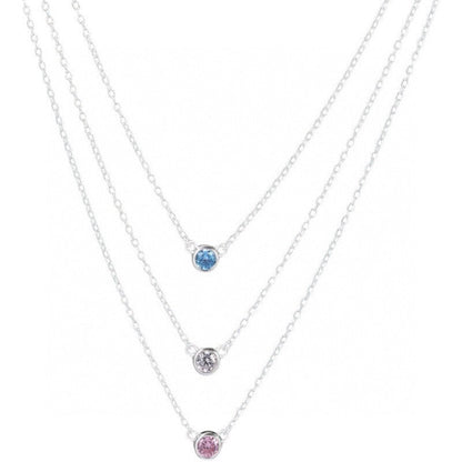 [Stellar jewels]ELSA PERETTI SERIES SINGLE DIAMOND SIMPLE NECKLACE