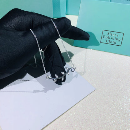 [Stellar jewels]PALOMA PICASSO STERLING SILVER OLIVE BRANCH NECKLACE