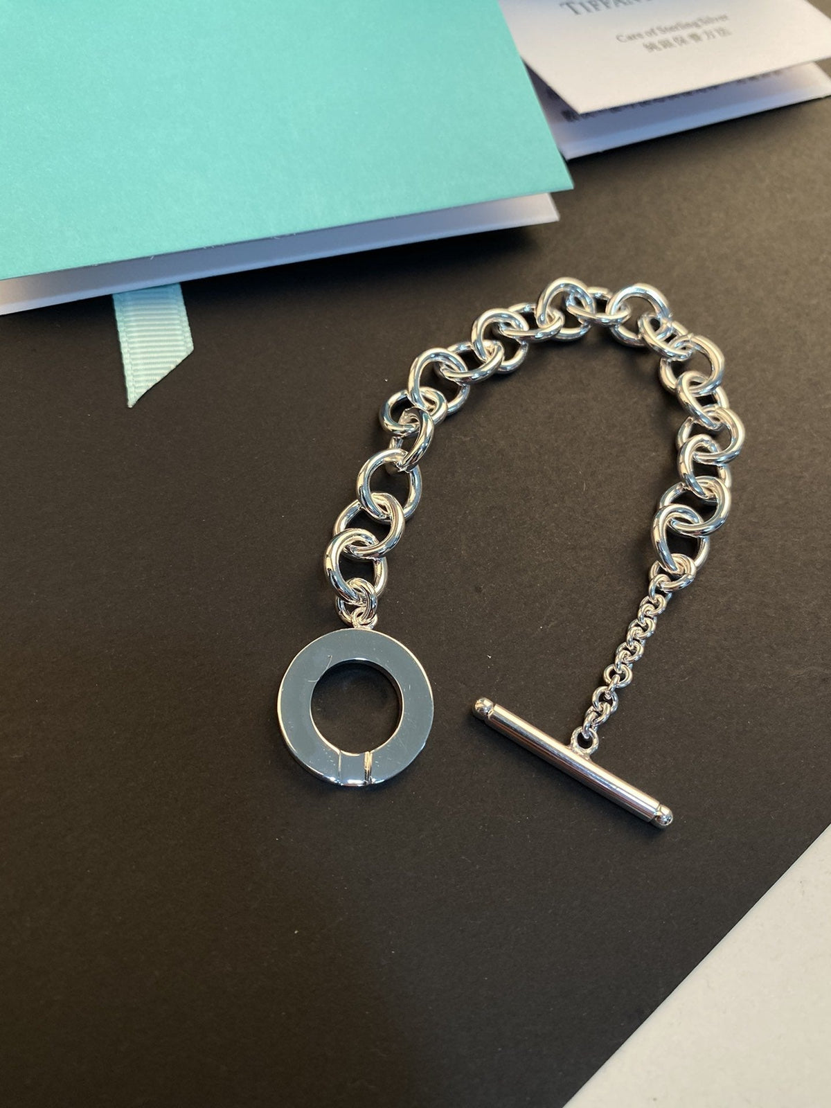 [Stellar jewels]TOGGLE TAG BRACELET SILVER
