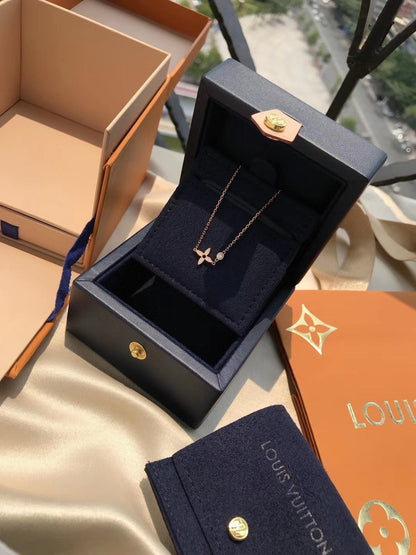 [Stellar Jewelry]BLOSSOM PENDANT PINK GOLD AND DIAMOND