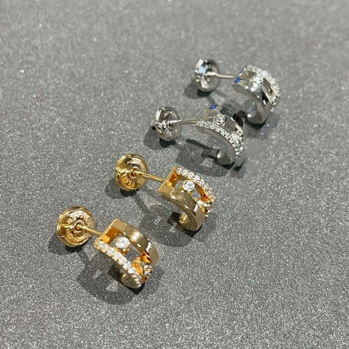 [Stellar Jewelry]MOVE ROMANE EARRINGS DIAMOND