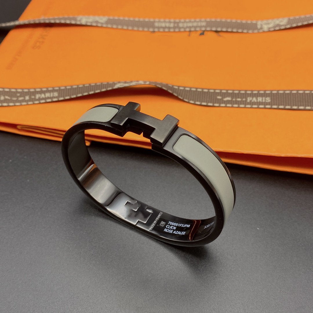 [Stellar Jewelry]CLIC HM SO BLACK GREY BRACELET