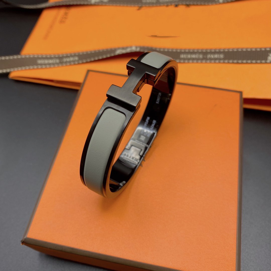 [Stellar Jewelry]CLIC HM SO BLACK GREY BRACELET