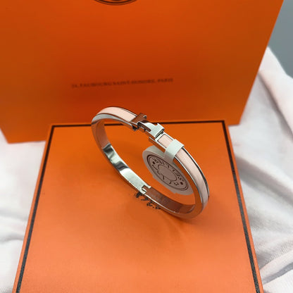 [Stellar Jewelry]CLASSIC HM CLIC  PINK 8MM ENAMEL BRACELET