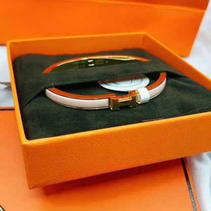 [Stellar Jewelry]CLASSIC HM CLIC  PINK 8MM ENAMEL BRACELET