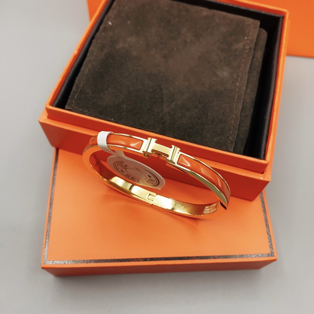 [Stellar Jewelry]CLASSIC HM CLIC RED 8MM ENAMEL BRACELET