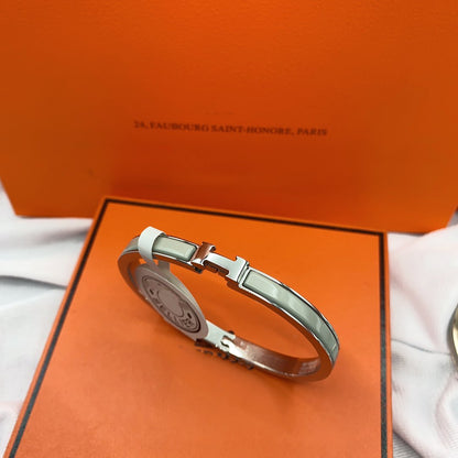 [Stellar Jewelry]CLASSIC HM CLIC GREEN 8MM ENAMEL BRACELET