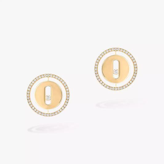 [Stellar Jewelry]Lucky Move Diamond Earrings