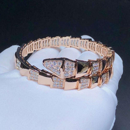 [Stellar Jewelry]SERPENTI BRACELET PINK GOLD DIAMOND