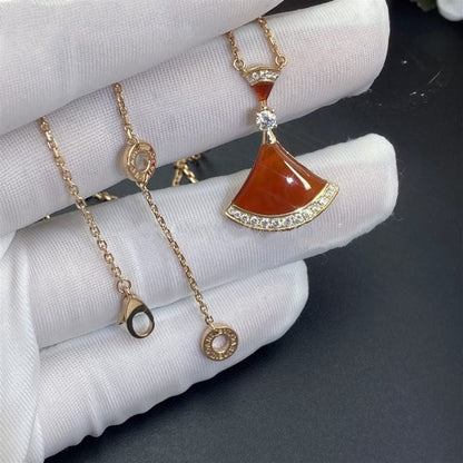 [Stellar Jewelry]DREAM NECKLACE CARNELIAN DIAMOND