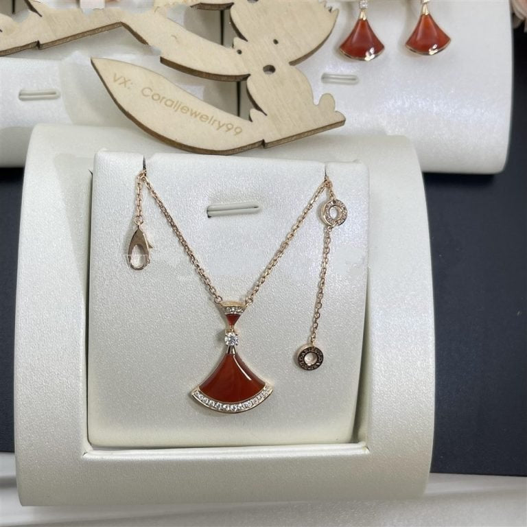[Stellar Jewelry]DREAM NECKLACE CARNELIAN DIAMOND