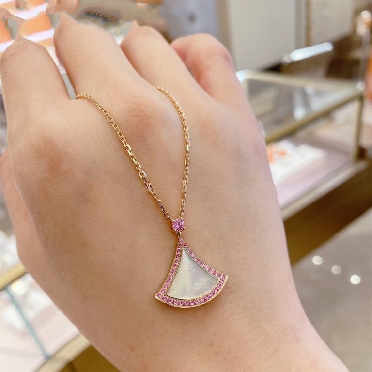 [Stellar Jewelry]DREAM NECKLACE MOP DIAMOND PINK