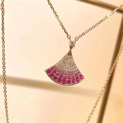 [Stellar Jewelry]DREAM NECKLACE PINK GOLD PINK DIAMOND