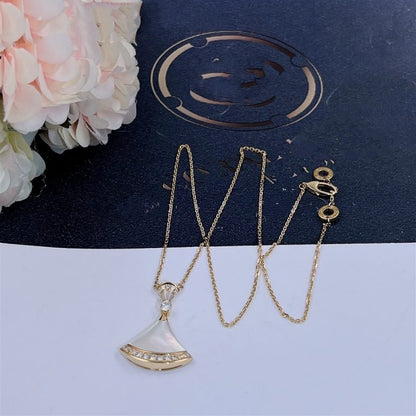 [Stellar Jewelry]DREAM NECKLACE MOP GOLD DIAMOND